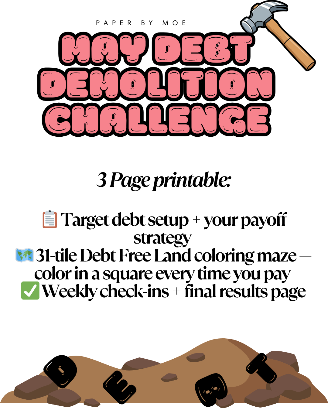 May Debt Demolition Challenge