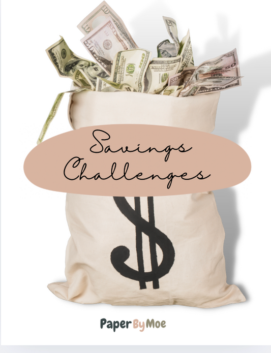 Printable Saving Challenges Book