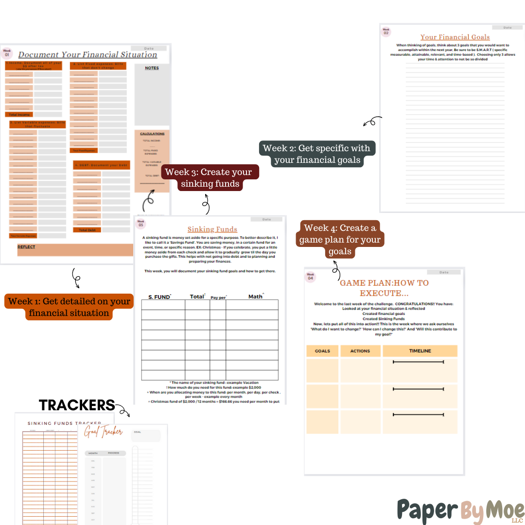 Money In Order: October 4 Week Challenge