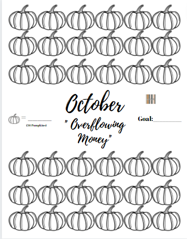 12 Month Debt/Savings Challenge Trackers Printables
