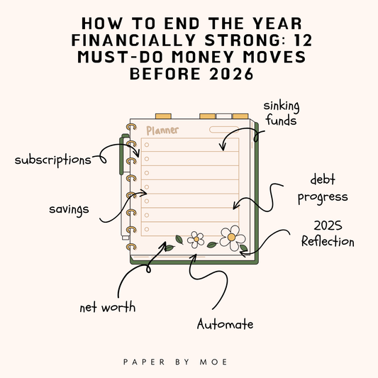 How to End the Year Financially Strong: 12 Must-Do Money Moves Before 2026