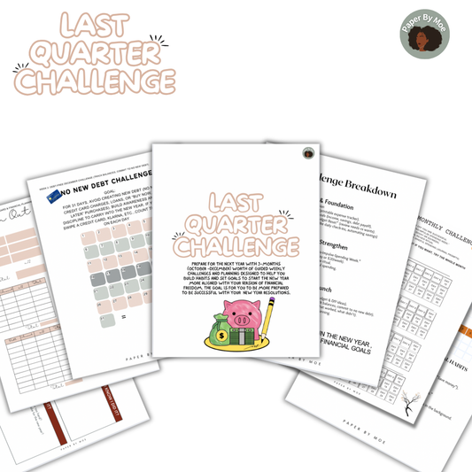✨ The Last Quarter Challenge | 90-Day Financial Reset for 2026 ✨