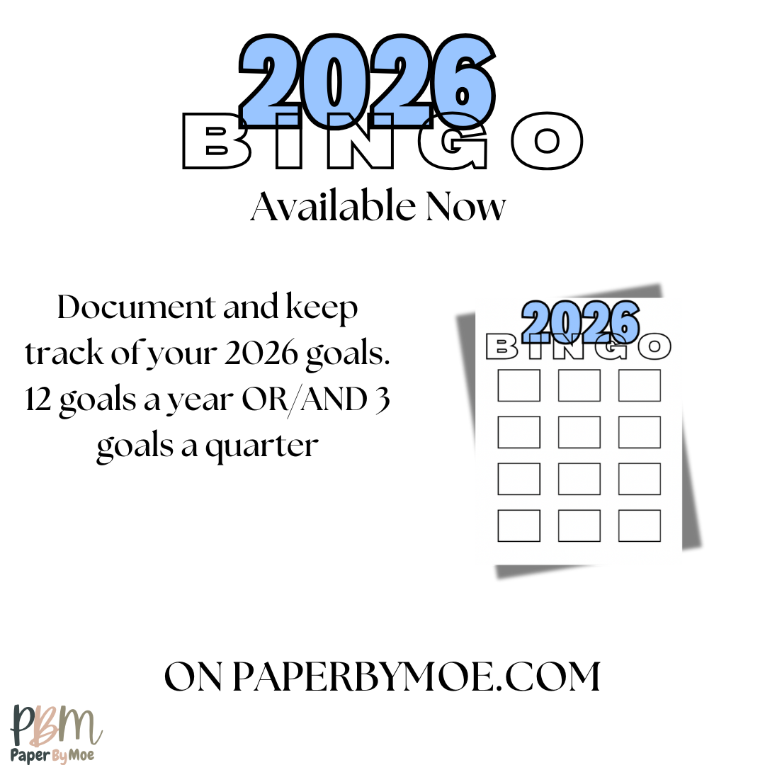 ✨ 2026 Goal-Setting BINGO — Turn Your Year Into a Game-Changing Adventure! ✨