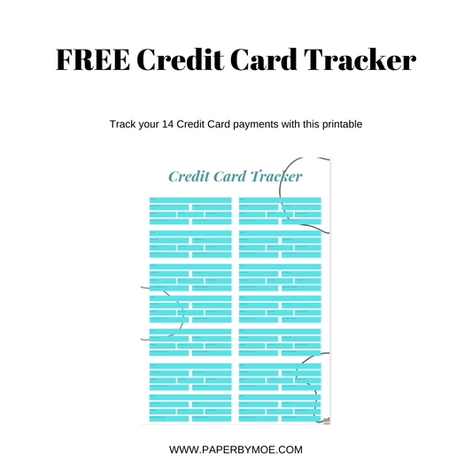 Credit Card Tracker