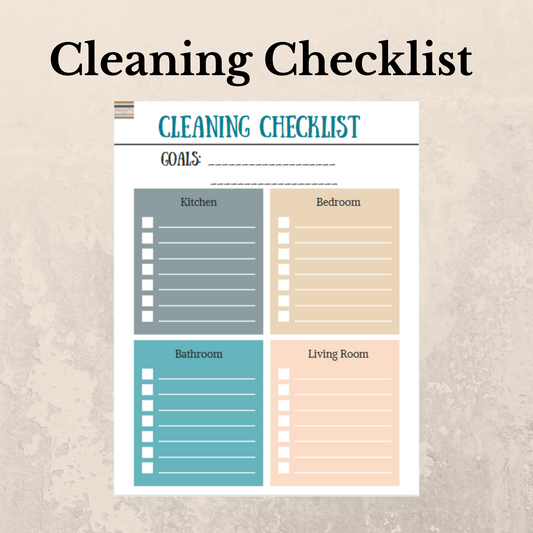 Cleaning Checklist
